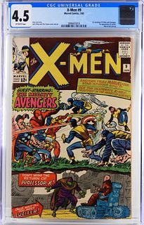 Marvel Comics X-Men #9 CGC 4.5