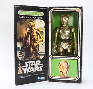 1979 Kenner Star Wars C-3PO 12" Action Figure MISB