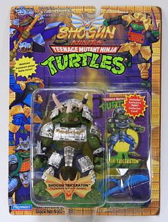 1994 Playmates TMNT Shogun Triceraton MOSC
