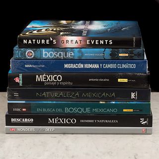 Libros sobre Paisaje y Naturaleza en México. México Paisaje y Espíritu / En busca del Bosque Mexicano. Piezas: 8.
