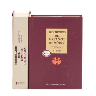 Lara, Luis Fernando. Diccionario del Español de México. México: El Colegio de México, 2010. 1706 p.  Primera edición. Piezas: 2.