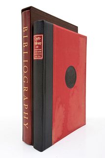 Bibliografía de The Limited Editions Club. Bibliography of the Fine Books / Quarto - Milenary. New York, 1959 / 1985. Piezas:2