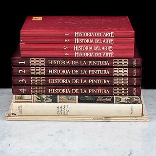 Libros sobre Arte y Pintura. Historia de la Pintura / Historia del Arte / Galería de Arte Clásicos de Lujo. Pzs: 13.