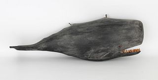 Clark Vorrhees Jr (1911 - 1980) Whale Carving
