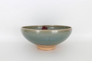 Chinese Yuan Jun Type Splash Decorated Bowl
