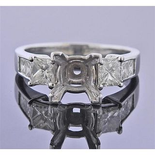 JB Star Platinum Diamond Ring Mounting