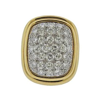 18K Gold Diamond Cocktail Ring