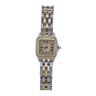 Cartier Panthere  18k Gold Diamond Lady&#39;s Watch 6692