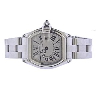 Cartier Roadster Steel Watch 2675