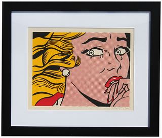 Roy Lichtenstein "Crying Girl", 1963