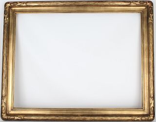 Early 20th C. Carved Giltwood Frame