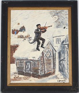 S. Davis, Fiddler on the Roof Painting