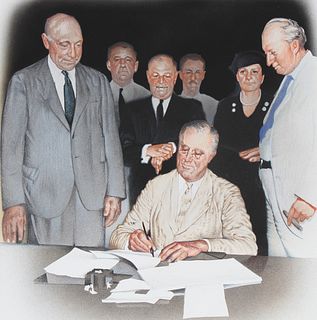 Jim Butcher (B 1944) Social Security Act, Original