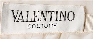A Valentino Cream Dress,