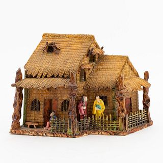 UNIQUE ANCIENT CHINESE COTTAGE FORM NIGHT LIGHT