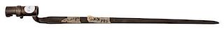 Civil War Sharps Rifle Socket Bayonet Model 1855 Configuration 