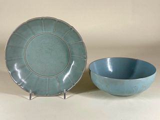 Two Ru Ware Style Bowls