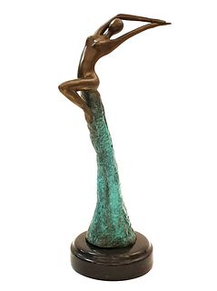The Ballerina, A. Vitaleh Modern Abstract Bronze statue