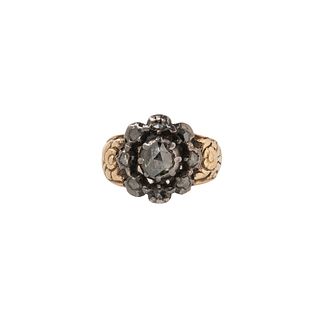 Antique Rose-cut Diamond Ring