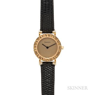 Tiffany & Co. 18kt Gold "Atlas" Wristwatch