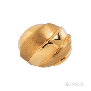 14kt Gold Dome Ring