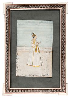 Mughal Portrait Painting
