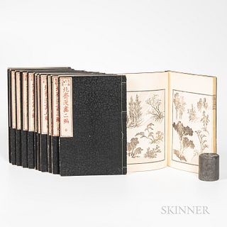 Complete Set of Katsushika Hokusai (1760-1849) Manga Series