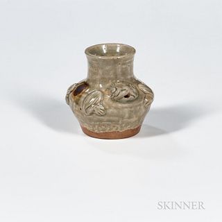 Celadon-glazed Stoneware Water Dropper