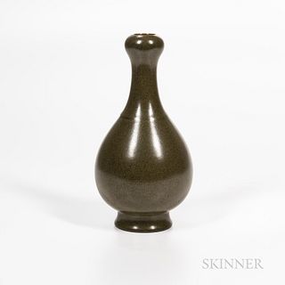 Teadust-glazed "Garlic Mouth" Vase