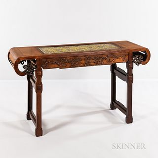 Hardwood Recessed-leg Altar Table