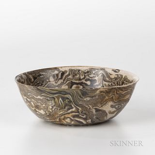 Marble-glazed Bowl
