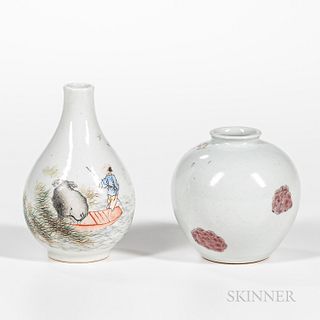 Two Small Porcelain Items
