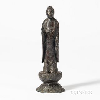 Bronze Figure of Amitabha Buddha