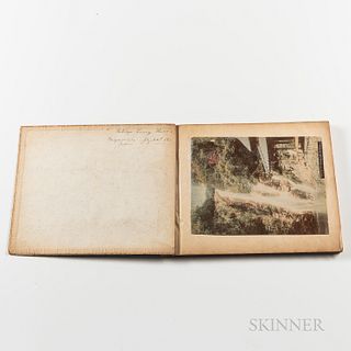 Painted Photograph Album