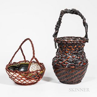 Two Ikebana Baskets