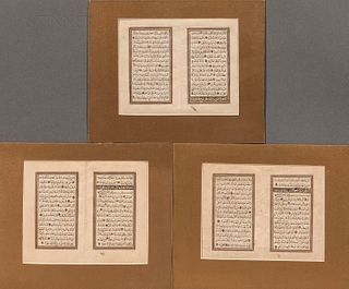 Three Bifolium Manuscripts