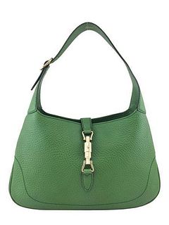 Gucci Vintage Leather Jackie O Bouvier Medium Hobo Bag