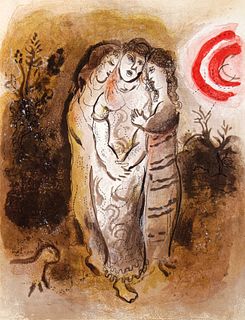 Marc Chagall - Naomi and her Daughters-in-Law