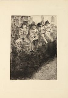 Edgar Degas (after) - Untitled from "Mimes des