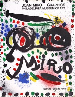 Joan Miro - Graphics: Philadelphia Museum of Art Poster