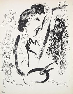 Marc Chagall - Devant le Tableau