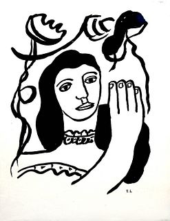 Fernand Leger  - Untitled (Woman)