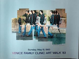 David Hockeny - Venice Walk 1983