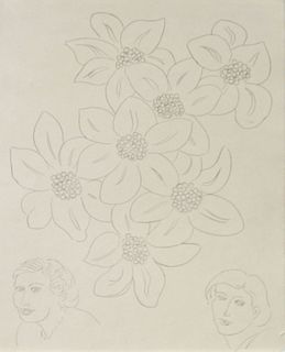 Henri Matisse - Les Fleurs avec Remarques