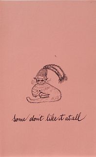 Andy Warhol - Some Dont Like it At All