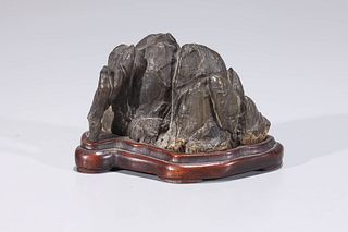 Antique Chinese Miniature Scholars Rock