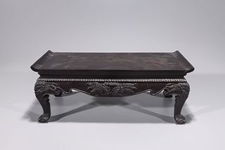 Chinese Carved Hardwood Miniature Altar Table