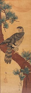 Antique Japanese Ink & Color on Paper Painting - Hiroshige