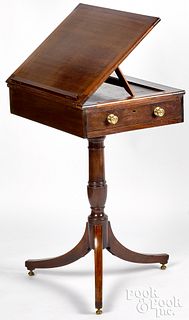 Regency mahogany book stand, early 19th c.