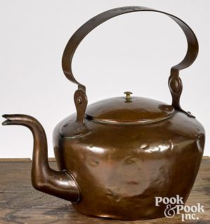 Christopher Raborg, copper tea kettle